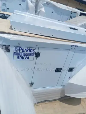 Brand New 50kva Perkins Generator Soundproof 2 Years Warrant