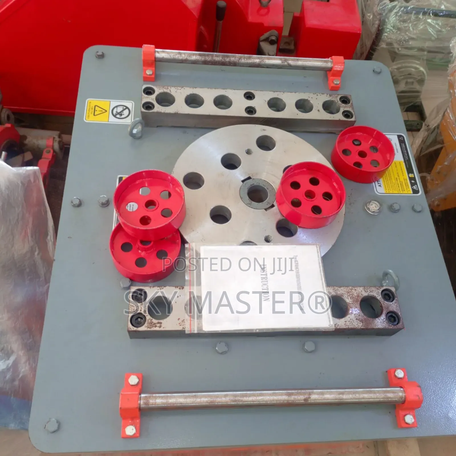Heavy-Duty Iron Bender