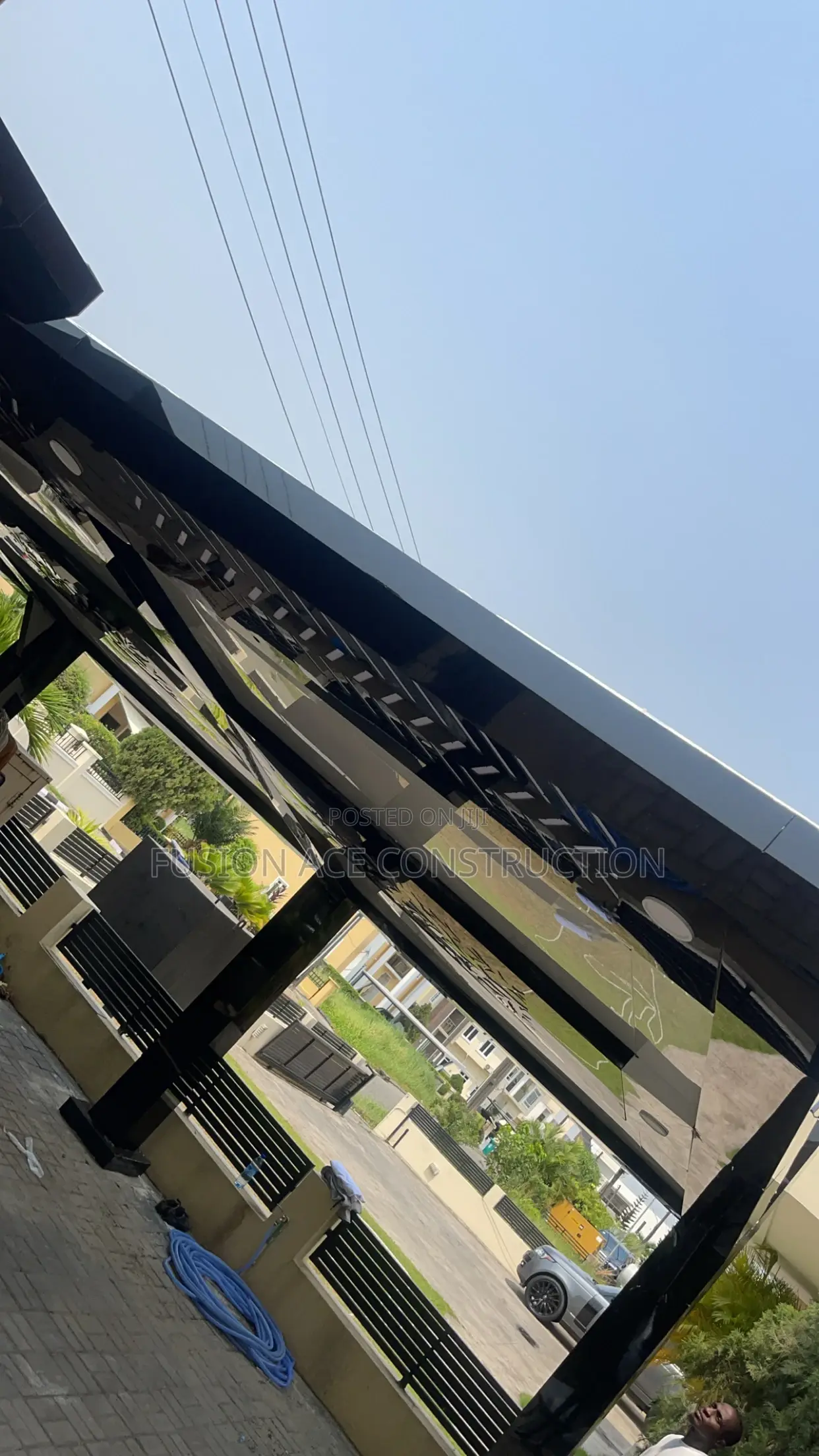 Carport Alucoboard Cladding