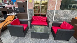 Complete Set of Net Chair With Center Table