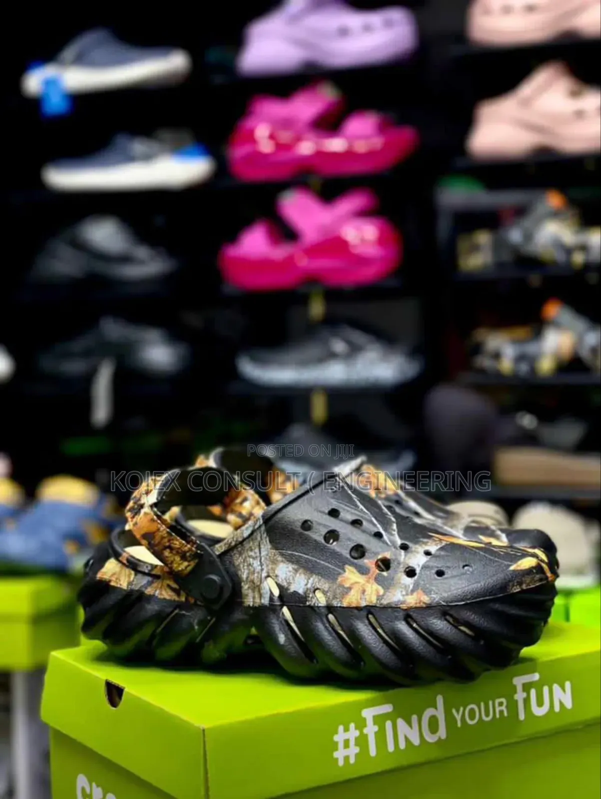 Latest Crocs Multi Color Design