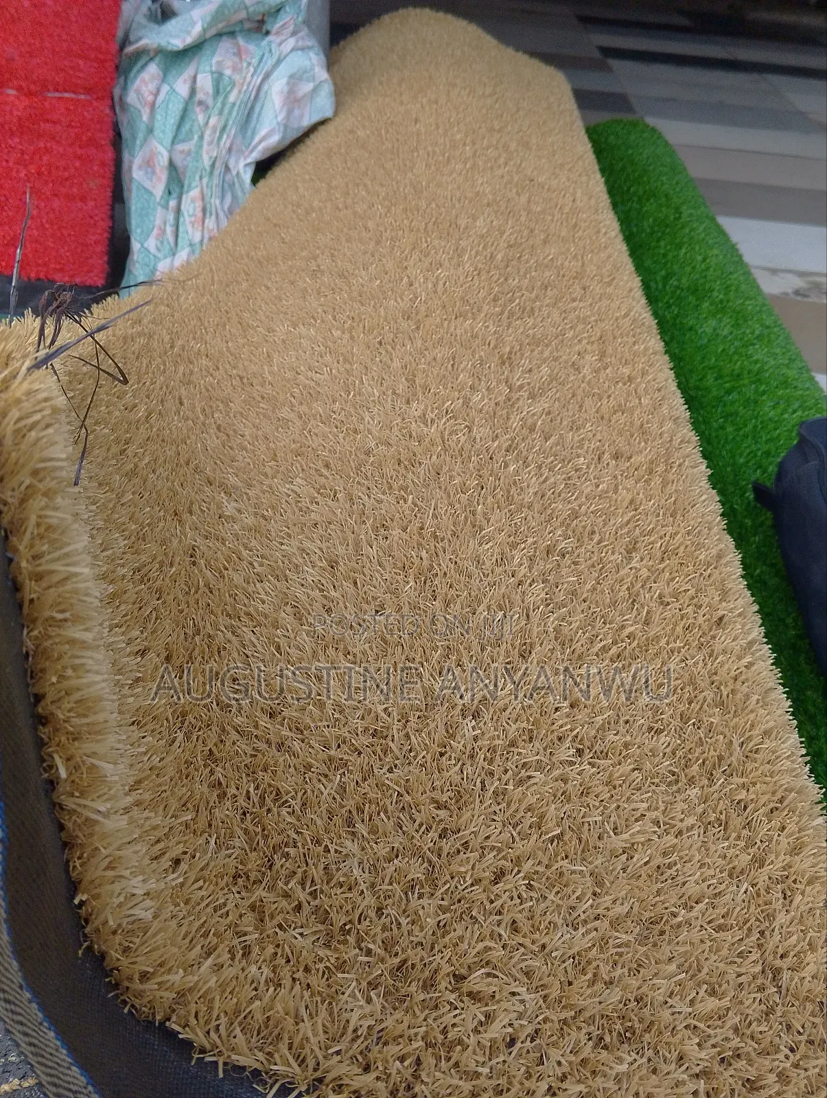 High Quality Colored Artificial Grass Rug 30mm