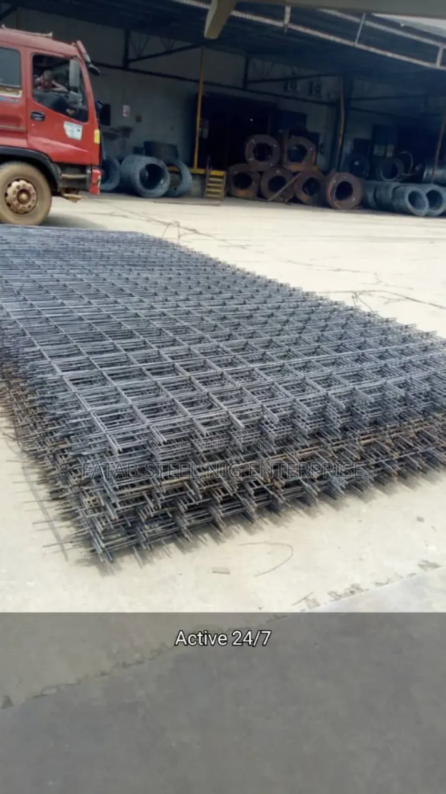 Flat BRC Welded Mesh A124 Grade