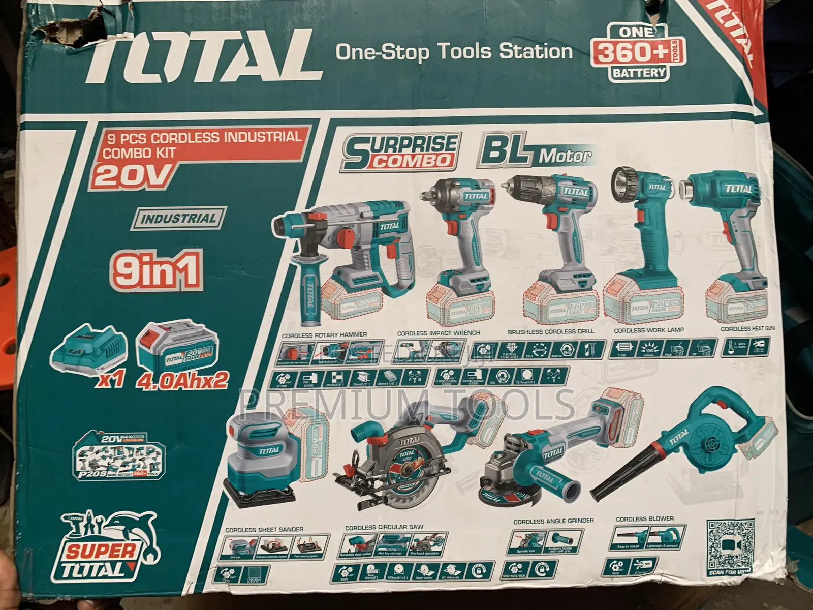 Total Original 9in1 Tools Set