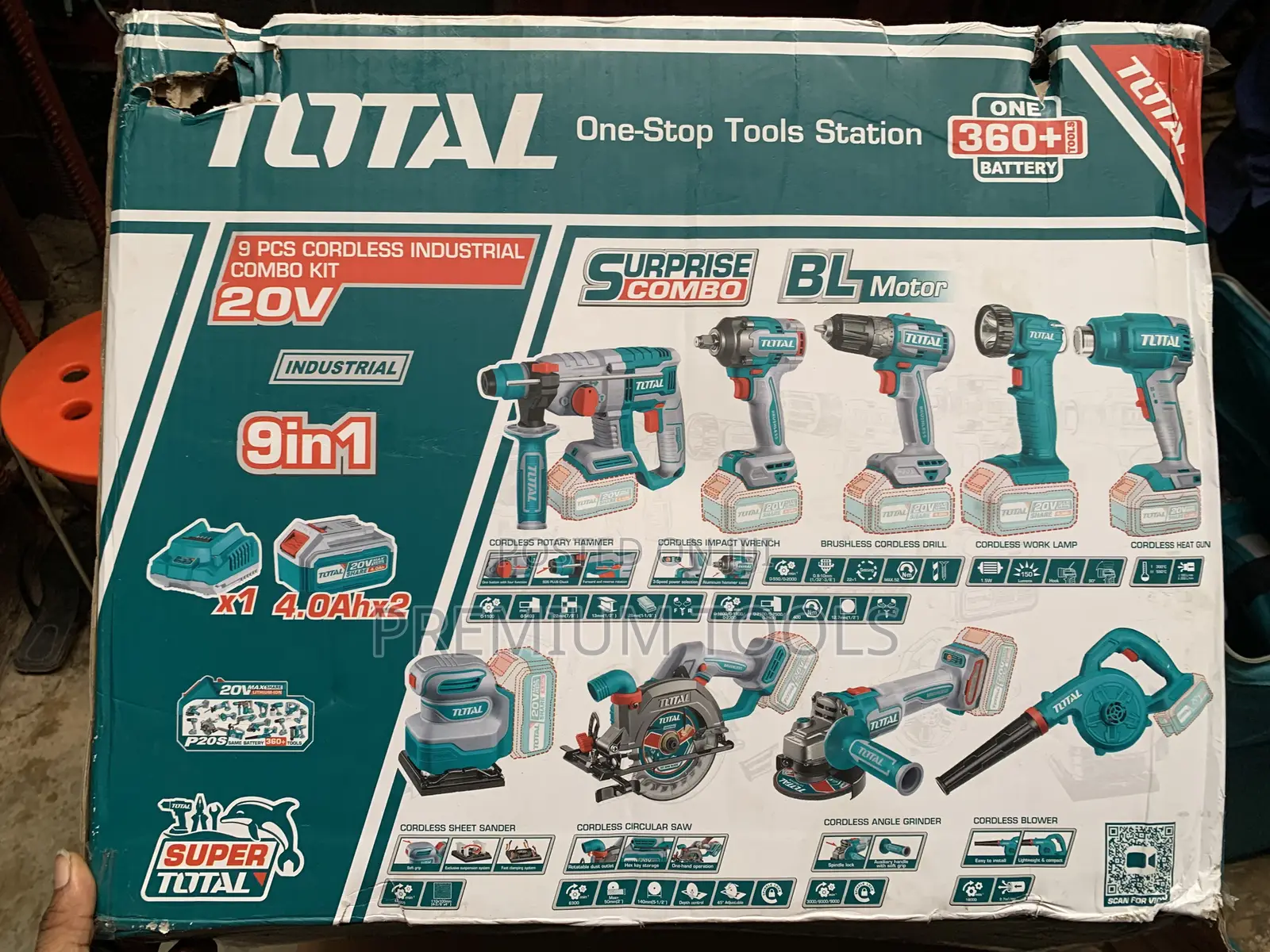 Total Original 9in1 Tools Set