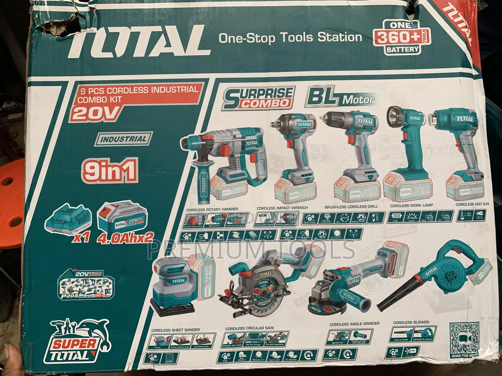 Total Original 9in1 Tools Set