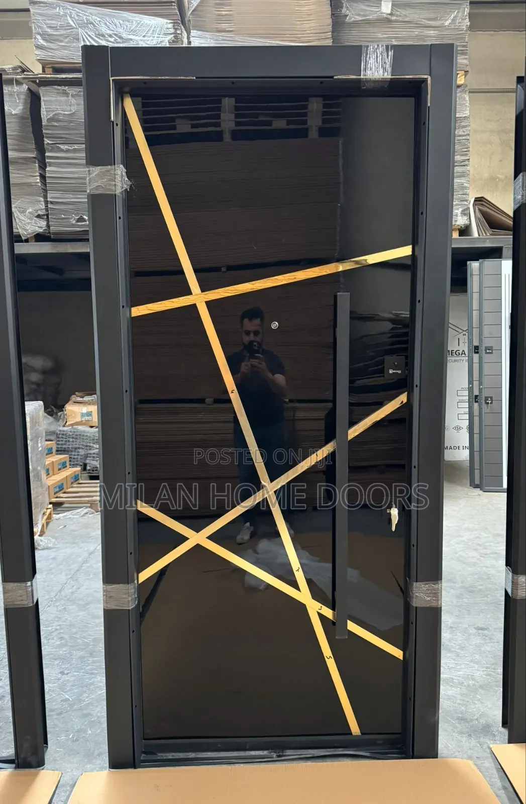 4ft by 8ft Single Leaf E/H Turkey Luxury Security Door