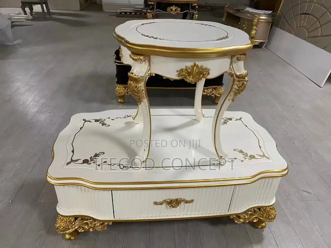 Royal Center Table and Side Table