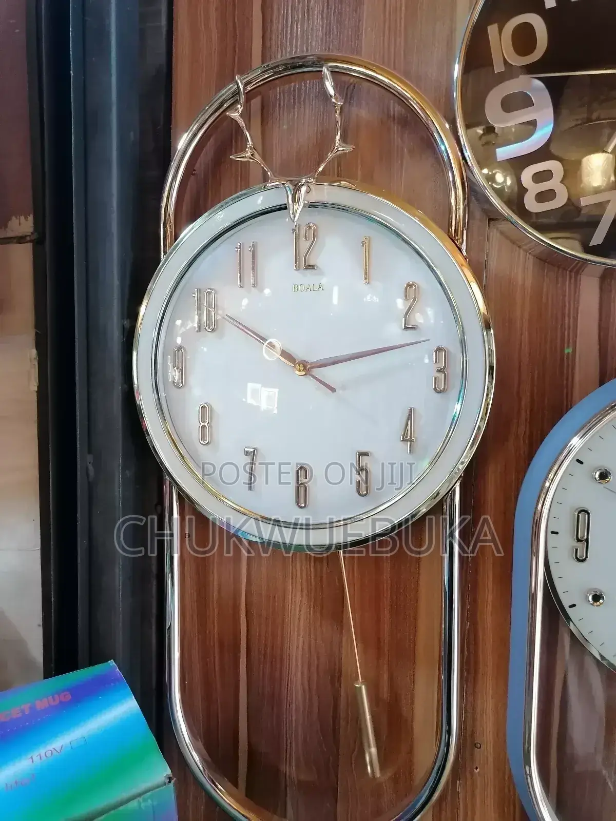 Original Wall Clock With Bell
