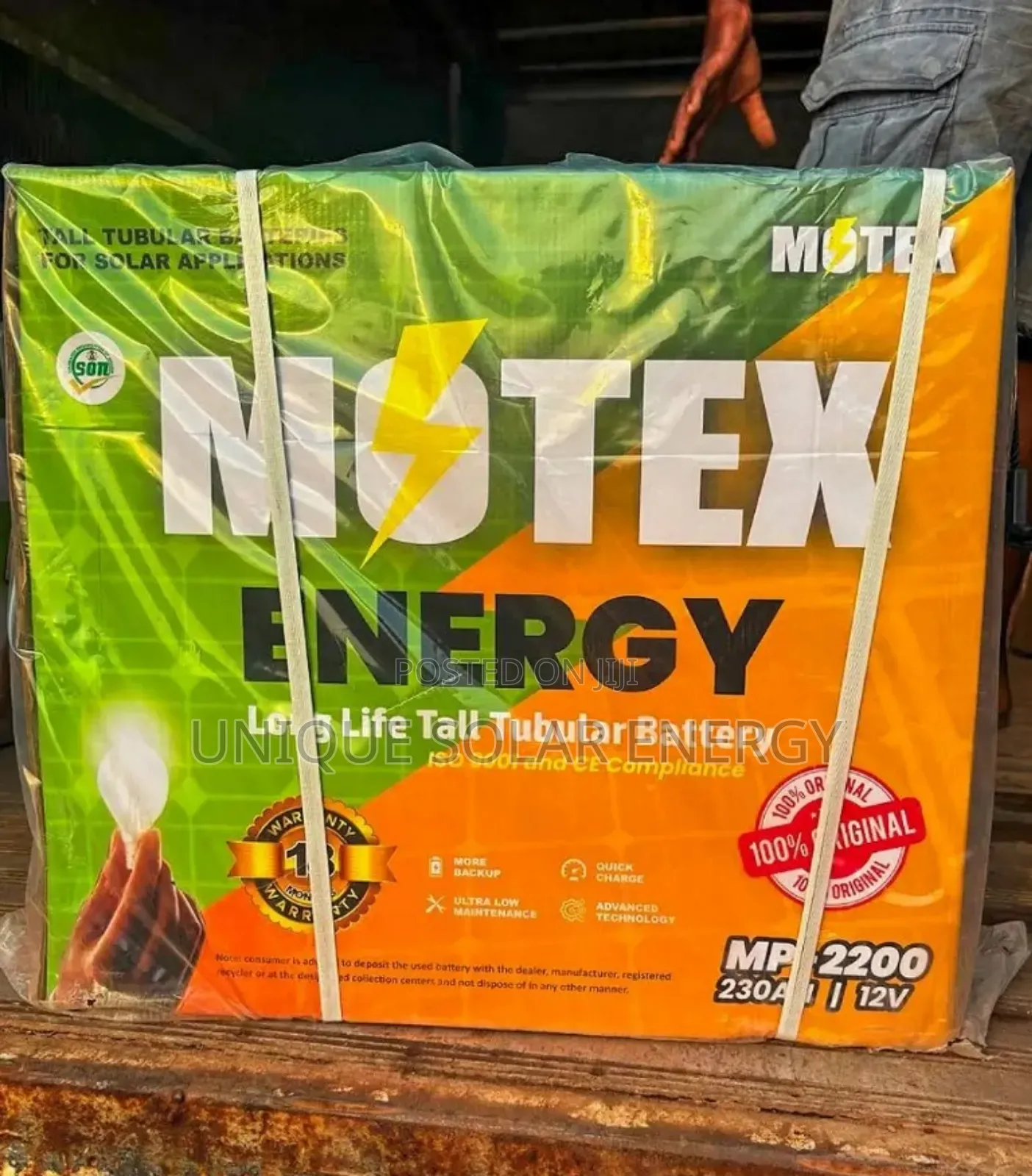 Tall Tubular Battery