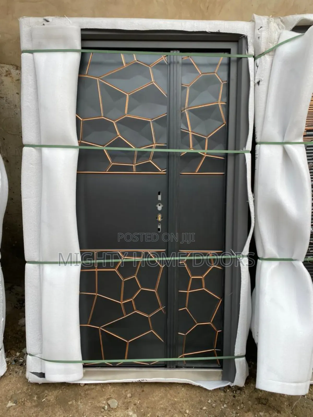 Zinc Copper Door With Complete Accessories