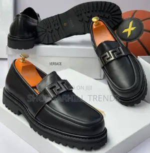 Men's Leather High Sole/ Chunkyloafers