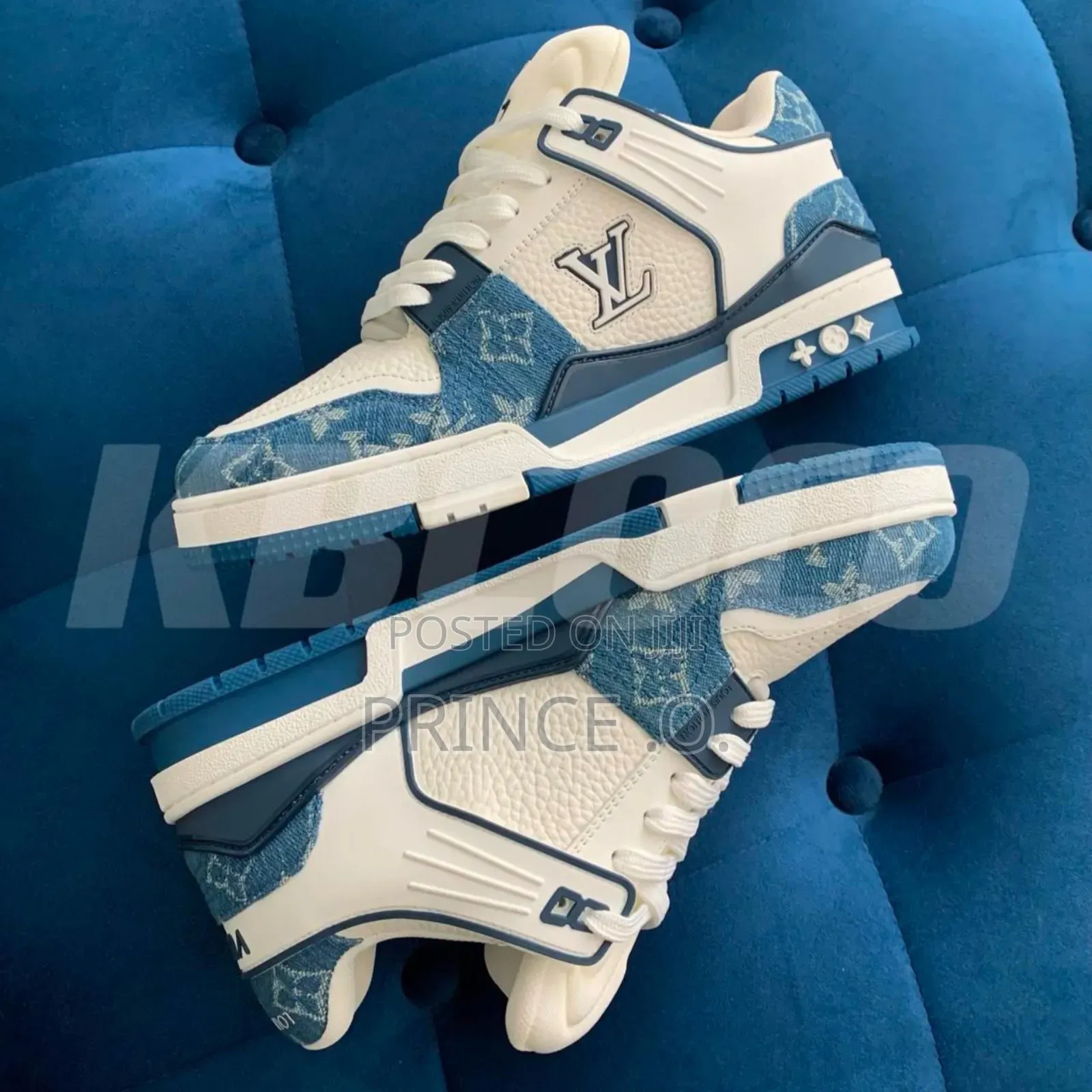 Blue Line Loius Vittion Sneakers