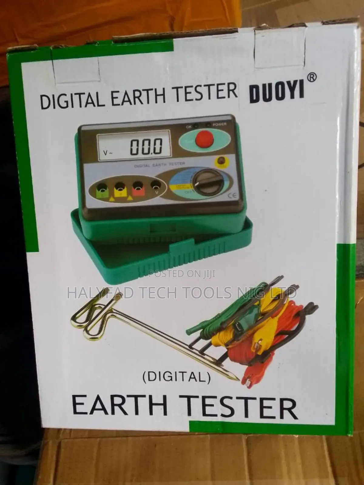 Digital Earth Tester