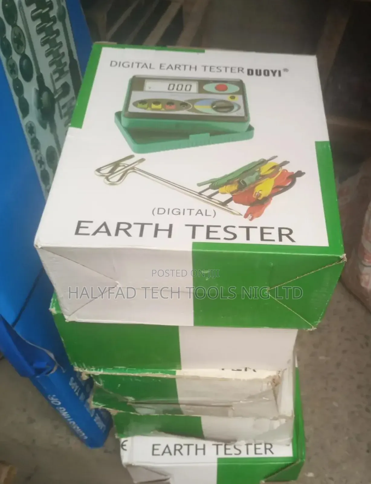 Digital Earth Tester