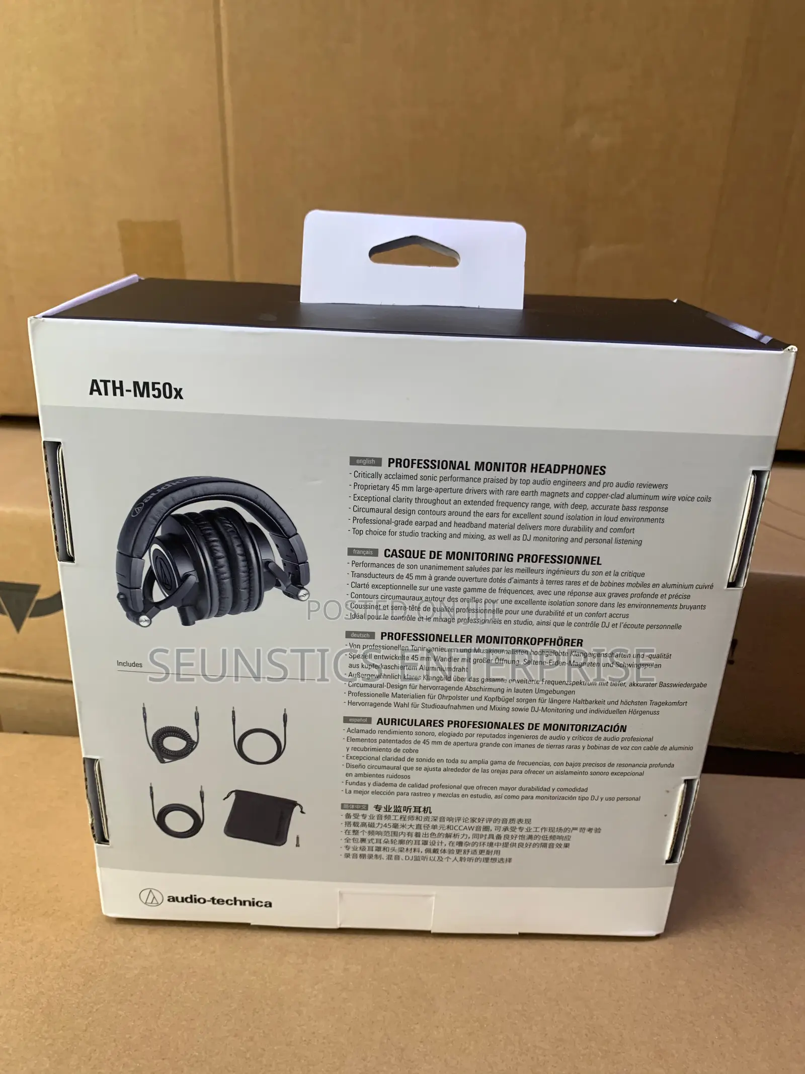 Quality Audio Technica Ath M50x Studio Headphone