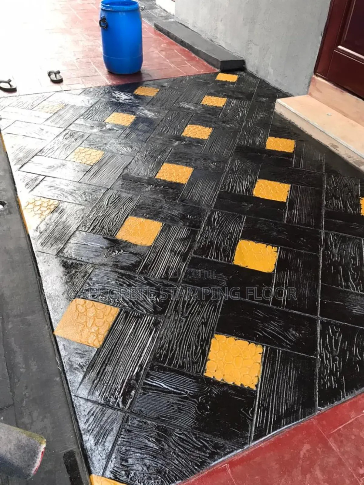 Polishing Stamp Floor, Interlock Floor, 3d Flooring, Epoxy