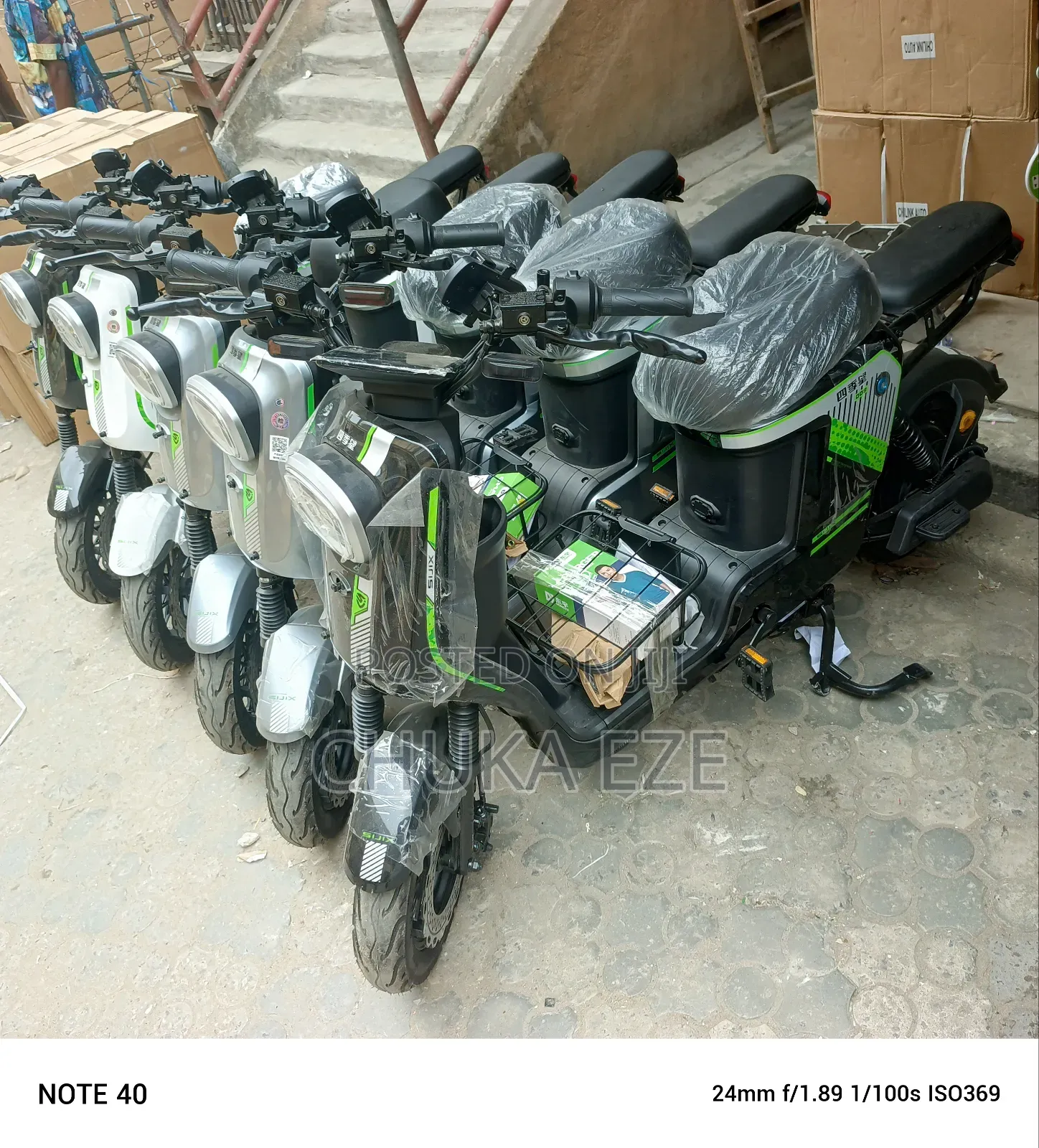 New Motorcycle 2024 Green