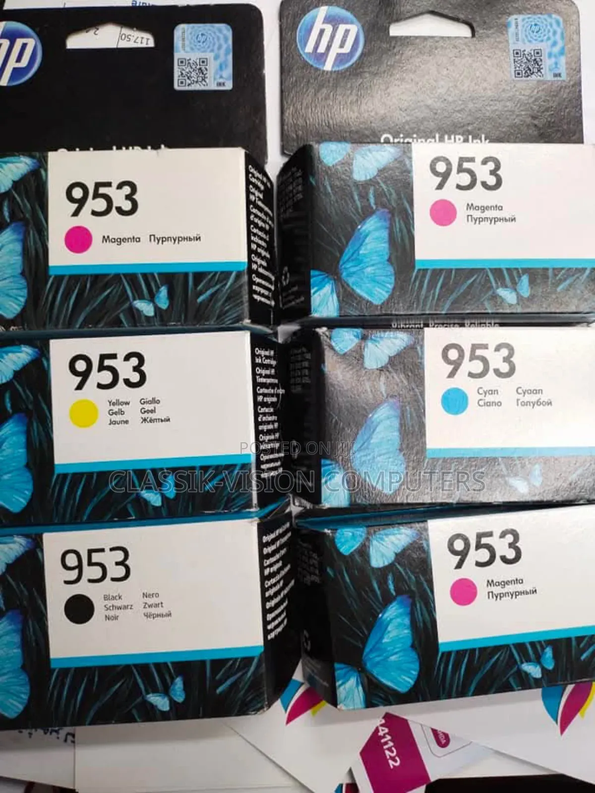 Genuine Hp 953 Color Ink Catridge