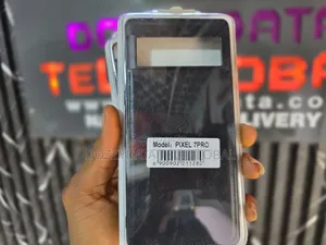 Google Pixel 7 Pro Leather Case (Black and Brown)