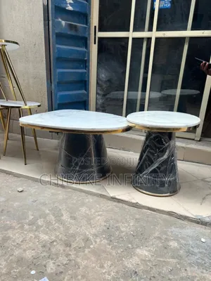 High Quality Imported Center Table With One Side Stool