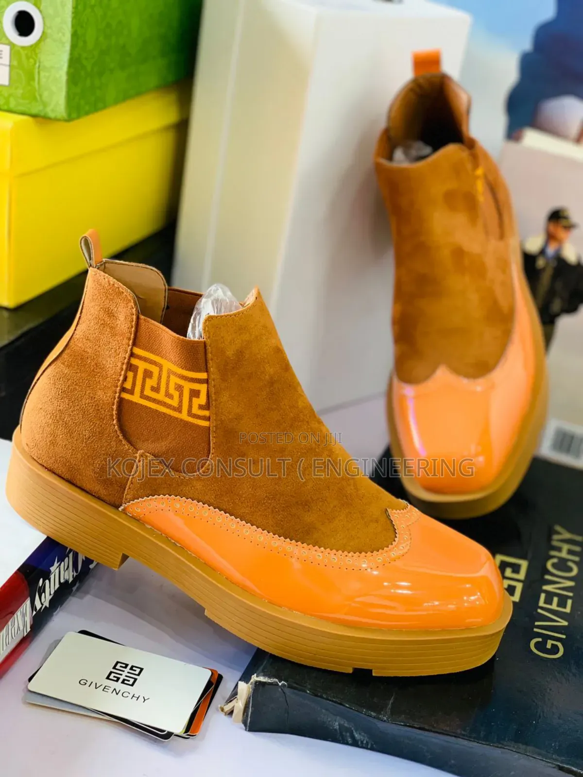 Givenchy Paris Quality Ankle Men Shoe