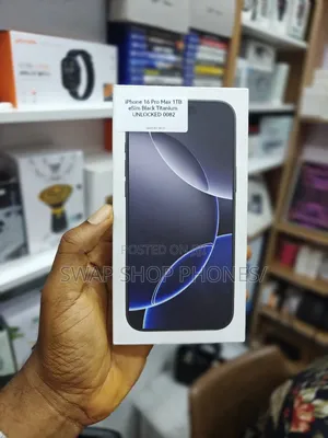 New Apple iPhone 16 Pro Max 1 TB Black