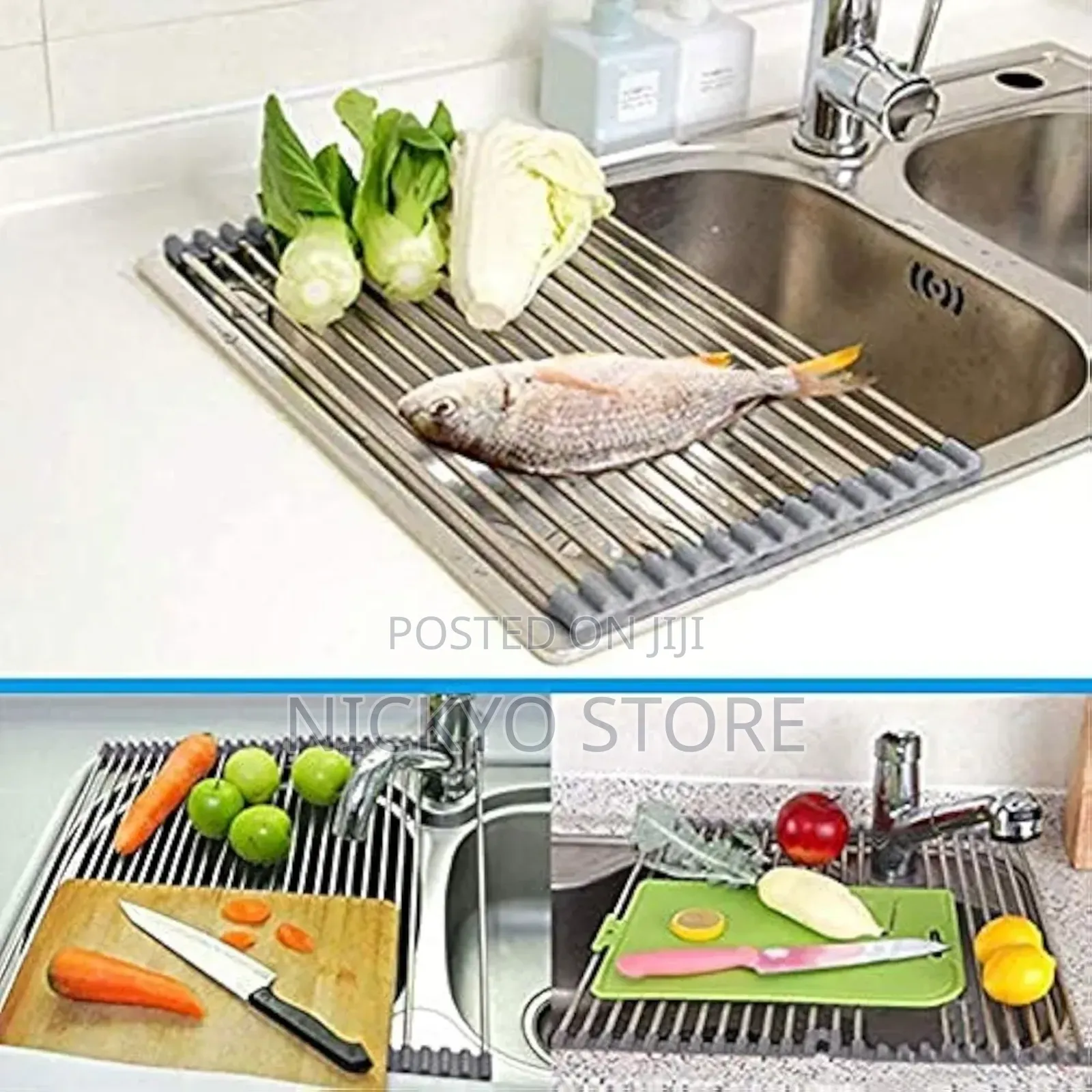 Stainless Steel Foldable 
Drying Rack