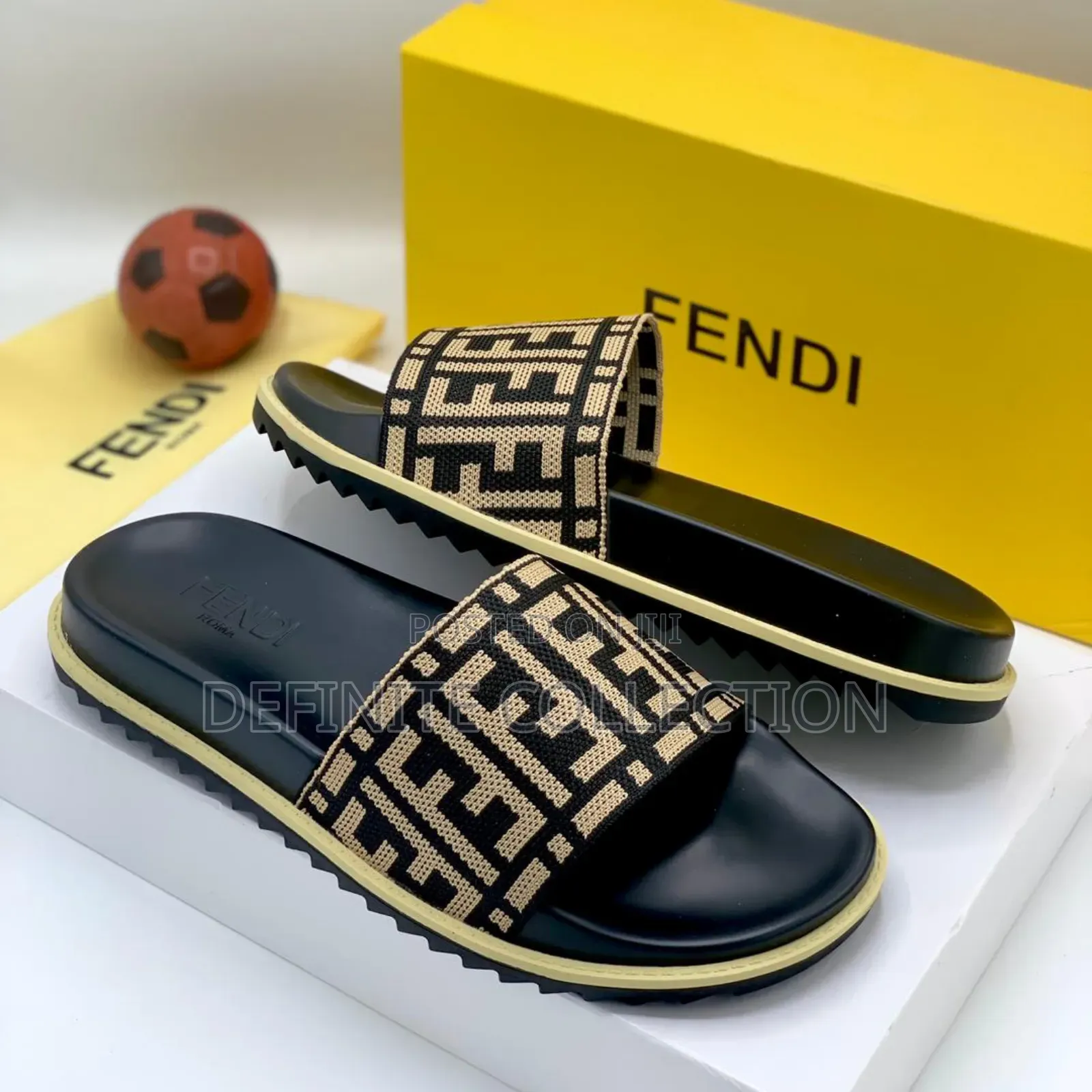 Fendi High Quality Luxury Slides