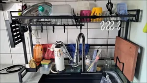 Extendable Over the Sink Dish Rack
