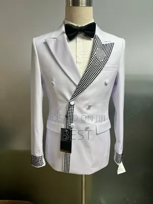 Stoned Luxury Double Breasted Turkish Suit