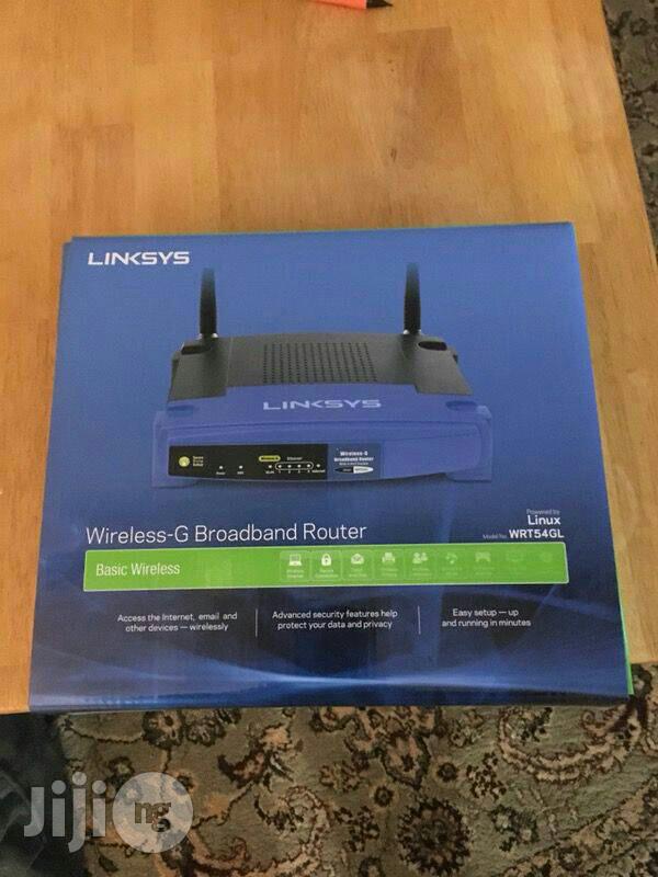 Linksys Wireless- G Broadband Router Model No:WRT54GL