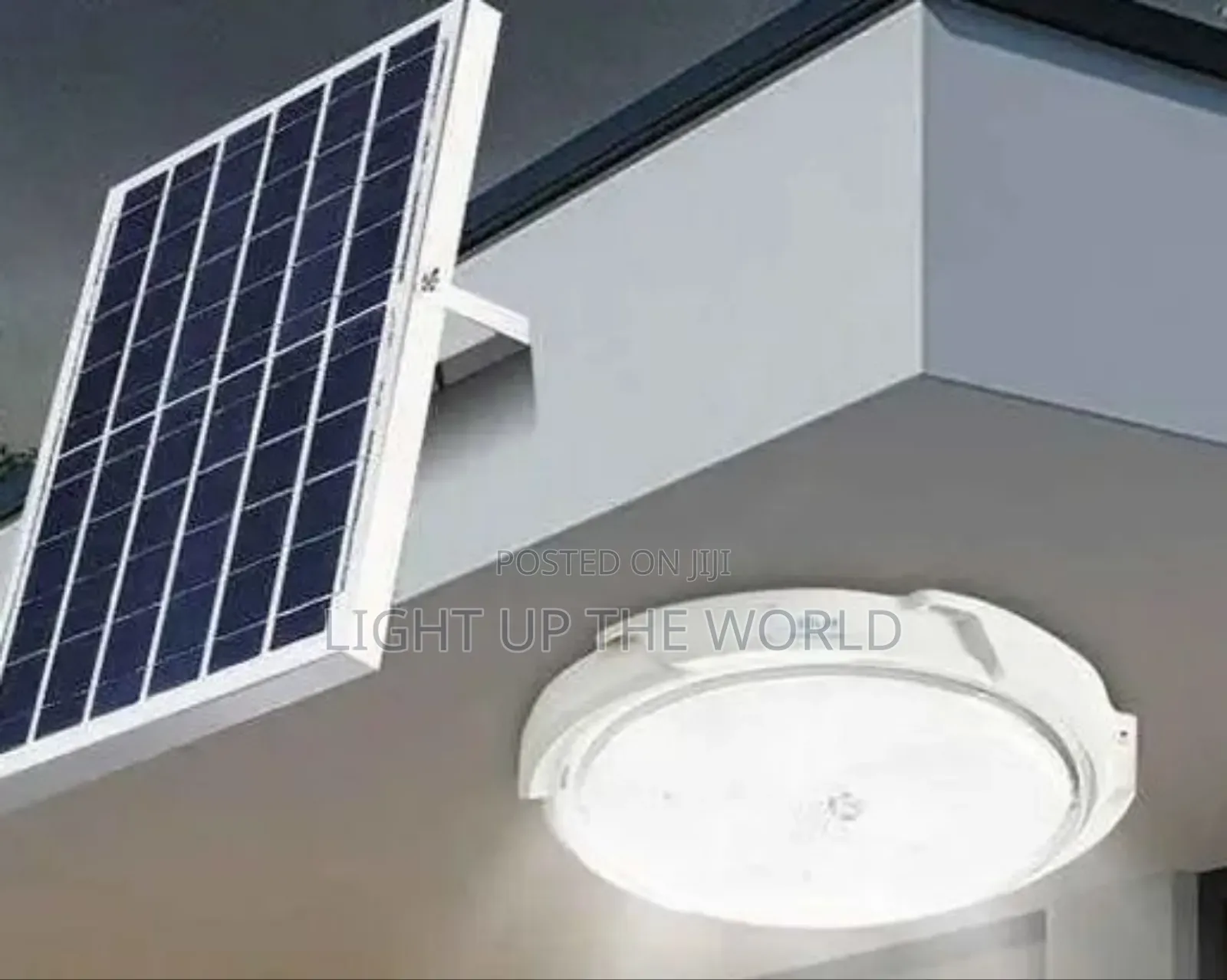 Ceiling Light With Solar Panel