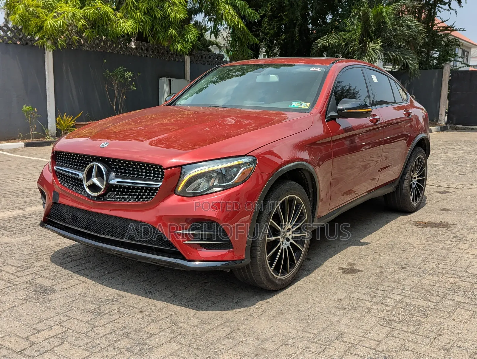 Mercedes-Benz GLC-Class 2018 Red