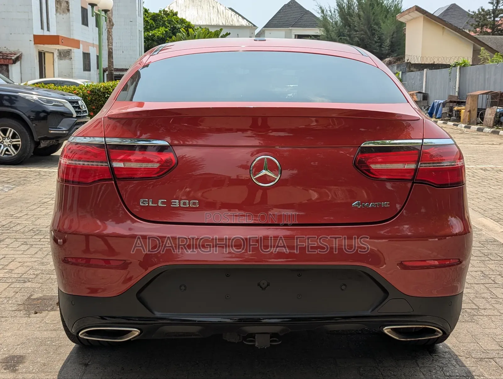 Mercedes-Benz GLC-Class 2018 Red