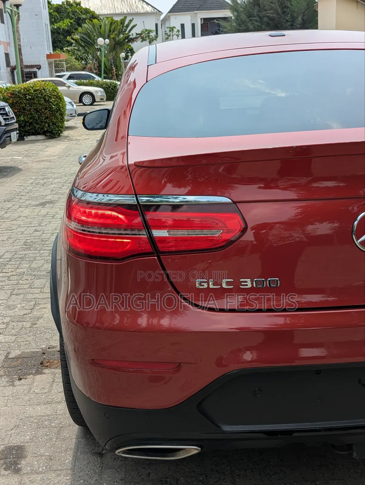Mercedes-Benz GLC-Class 2018 Red