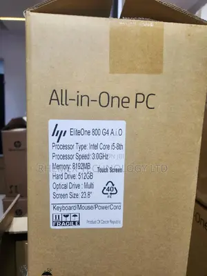 Photo - New Desktop Computer HP EliteDesk 800 G4 8GB Intel Core I5 HDD 512GB