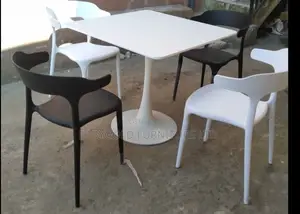 Restaurant Table and Four Chairs