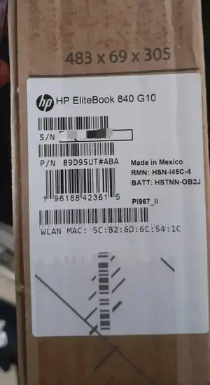 New Laptop HP EliteBook 840 10 16GB Intel Core I7 SSD 512GB