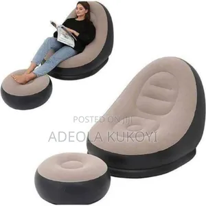 Photo - Sofa Inflatable Chair With Leg Rest