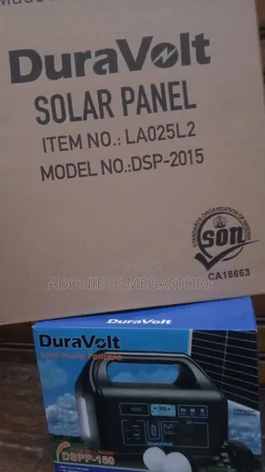 Duravolt Portable Power Station With Solar Panel| 150w