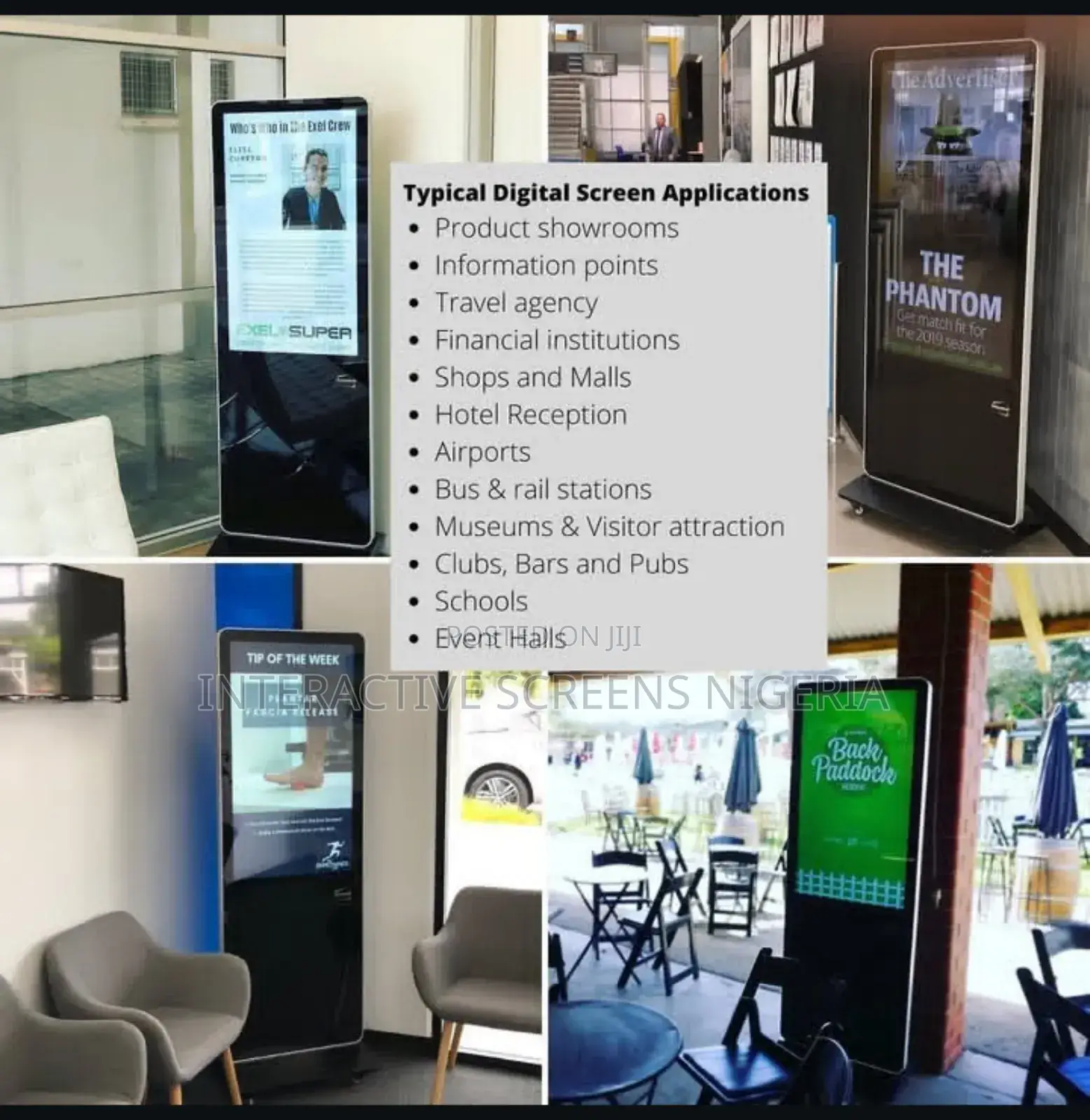 55 Inches Floor Standing Digital Interactive Screen
