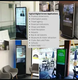 55 Inches Floor Standing Digital Interactive Screen