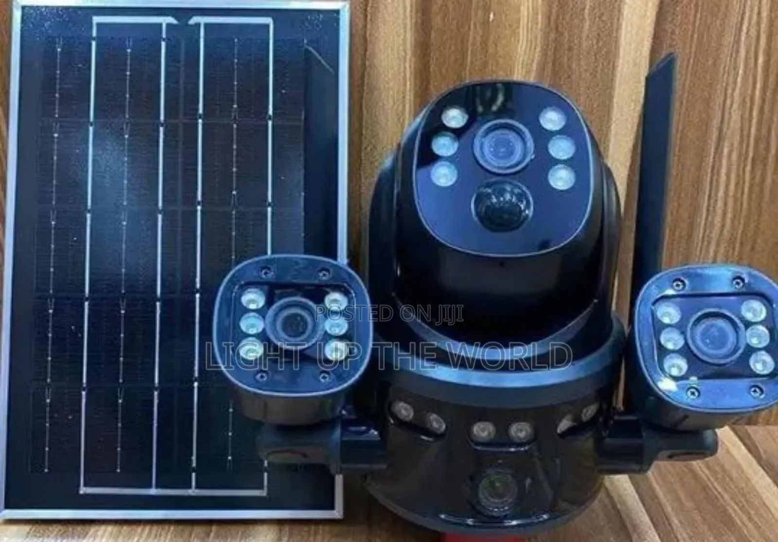 Camera With Solar Panel