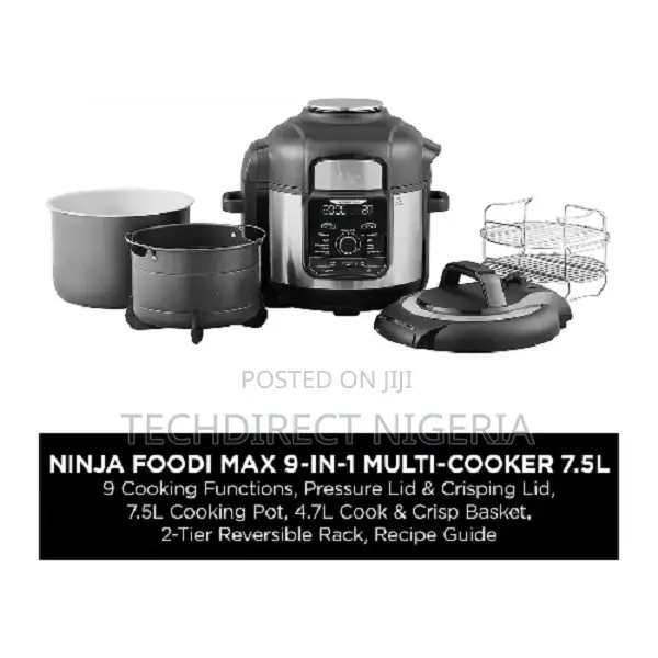 Ninja Foodi Max Multi Cooker, 7.5l With 9 Functions,