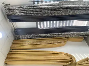 Turkish Curtains Gold and White