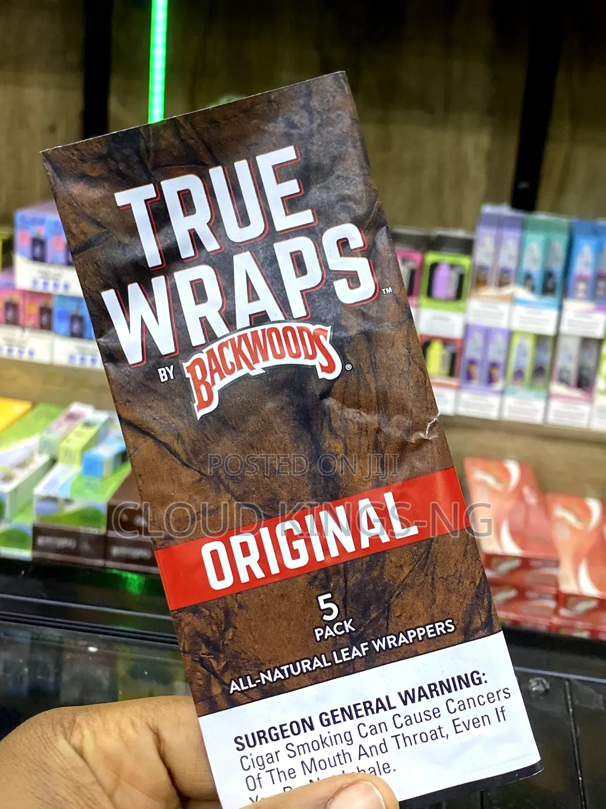 Backwoods True Wraps Cigar Wraps