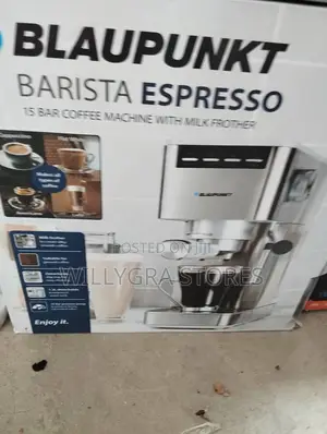 Blaupunkt Barista Espresso Coffee Machine With Milk Frother