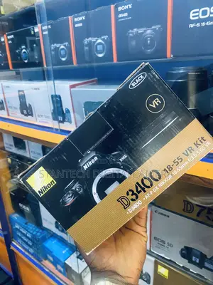 Nikon D3400 With 18-55mm Lens