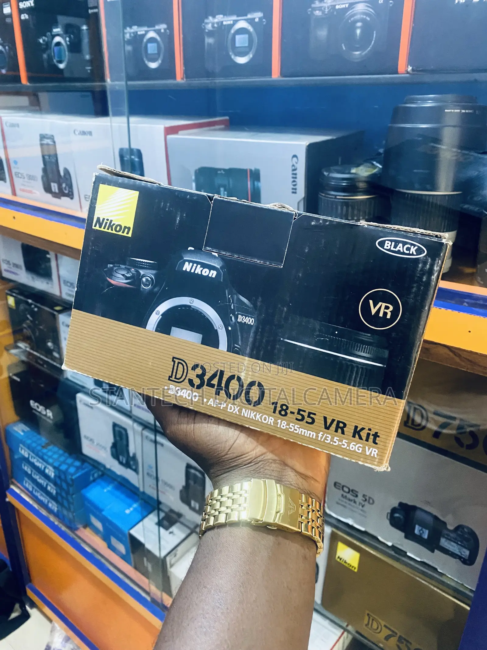 Nikon D3400 With 18-55mm Lens